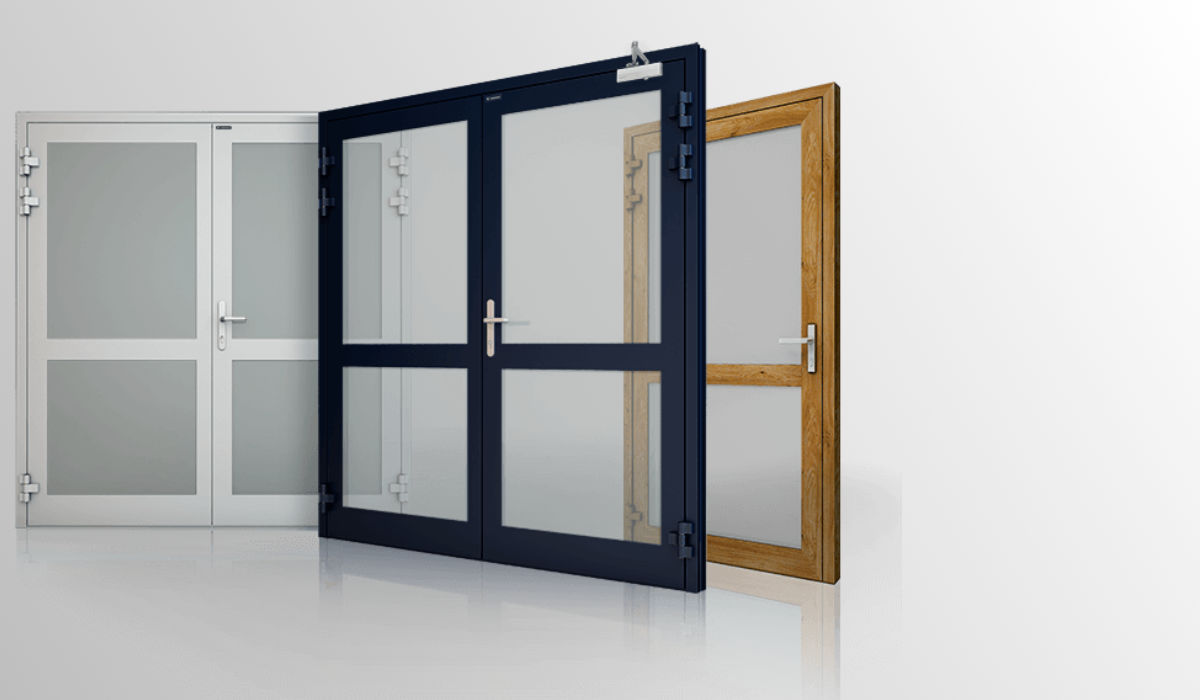 Stolarka przeciwpożarowa aluminiowa